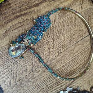Betsey Johnson Jaguar necklace